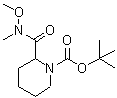 CAS#: 211310-10-0， 2-Methyl-2-Propanyl 2-[Methoxy(Methyl)Carbamoyl]-1-Piperidinecarboxylate