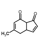 CAS#: 21149-14-4， 5-Methyl-3A,7A-Dihydro-1H-Indene-1,7(4H)-Dione