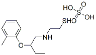 CAS 登录号：21224-83-9， 2-[2-(邻甲苯氧基)丁基]氨基乙硫醇硫酸酯