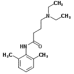 CAS#: 21236-53-3， 4-(Diethylamino)-N-(2,6-Dimethylphenyl)Butanamide