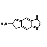 CAS#: 212845-71-1， 5,6-Dihydro-1H-Indeno[5,6-c][1,2,5]Oxadiazol-6-Amine