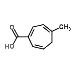 CAS#: 21297-56-3， 4-Methyl-1,3,6-Cycloheptatriene-1-Carboxylic Acid