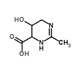 CAS#: 213467-54-0， 5-Hydroxy-2-Methyl-3,4,5,6-Tetrahydro-4-Pyrimidinecarboxylic Acid