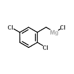 结构式 CAS# 213627-19-1, 氯(2,5-二氯苄基)镁