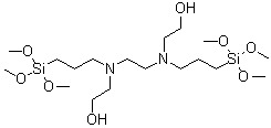 CAS#: 214362-07-9， 7-(2-Hydroxyethyl)-3,3-Dimethoxy-10-[3-(Trimethoxysilyl)Propyl]-2-Oxa-7,10-Diaza-3-Siladodecan-12-Ol