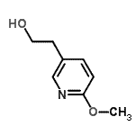CAS 登录号：214614-65-0， 2-(6-甲氧基-3-吡啶基)乙醇