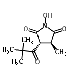 CAS#: 214679-34-2， (3R,4S)-3-(2,2-Dimethylpropanoyl)-1-Hydroxy-4-Methyl-2,5-Pyrrolidinedione