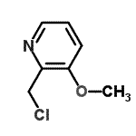 CAS 登录号：215253-76-2， 2-(氯甲基)-3-甲氧基吡啶