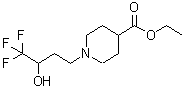 CAS#: 215657-77-5， Ethyl 1-(4,4,4-Trifluoro-3-Hydroxybutyl)-4-Piperidinecarboxylate
