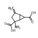 CAS#: 215867-32-6， 2-Amino-4-Methylenebicyclo[3.1.0]Hexane-2,6-Dicarboxylic Acid