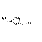 CAS 登录号：215868-80-7， (1-乙基-1H-咪唑-4-基)甲醇盐酸盐(1:1)