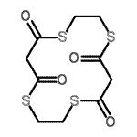 CAS#: 21620-30-4， 1,4,8,11-Tetrathiacyclotetradecane-5,7,12,14-Tetrone