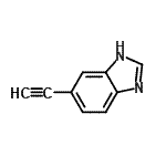 CAS#: 216970-36-4， 5-Ethynyl-1H-Benzimidazole