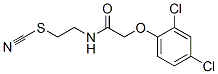CAS 登录号：21726-82-9， 2-[2-(2,4-二氯苯氧基)乙酰氨基]乙基硫氰酸酯