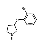 CAS#: 21767-18-0， 3-(2-Bromophenoxy)Pyrrolidine