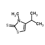 CAS#: 21857-28-3， 4-Isopropyl-3-Methyl-1,3-Thiazole-2(3H)-Thione