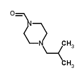 CAS#: 21863-68-3， 4-Isobutylpiperazine-1-Carbaldehyde