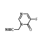 CAS 登录号：218921-37-0， (5-氟-6-氧代-1(6H)-嘧啶基)乙腈