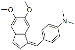 CAS#: 21899-30-9， 4-[(5,6-Dimethoxy-1H-Inden-1-Ylidene)Methyl]-N,N-Dimethylaniline
