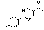 CAS#: 219539-29-4， 1-[2-(4-Chlorophenyl)-6H-1,3-Thiazin-5-Yl]Ethanone
