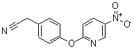 CAS#: 219928-36-6， {4-[(5-Nitro-2-Pyridinyl)Oxy]Phenyl}Acetonitrile