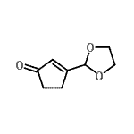 CAS#: 220077-18-9， 3-(1,3-Dioxolan-2-Yl)-2-Cyclopenten-1-One