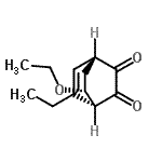 CAS#: 220304-76-7， (1R,4R,8R)-8-Ethoxy-5-Ethylbicyclo[2.2.2]Oct-5-Ene-2,3-Dione
