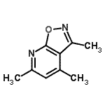 CAS#: 22097-39-8， 3,4,6-Trimethyl[1,2]Oxazolo[5,4-b]Pyridine