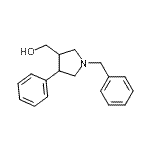 CAS#: 221141-87-3， (1-Benzyl-4-Phenyl-3-Pyrrolidinyl)Methanol