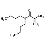 CAS#: 22240-86-4， N,N-Dibutyl-2-Methylacrylamide