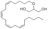 结构式 CAS# 222723-55-9, 2-花生基甘油醚