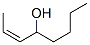 CAS 登录号：22287-00-9， (Z)-辛-2-烯-4-醇