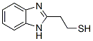 structure of CAS# 2242-96-8, 2-(1H-Benzimidazol-2-Yl)Ethanethiol;2-Benzimidazoleethanethiol;Nsc62412;Zinc00151864