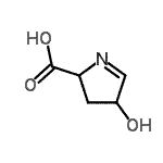 CAS 登录号：22573-88-2， 4-羟基-3,4-二氢-2H-吡咯-2-羧酸
