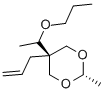 CAS#: 22644-68-4， 5alpha-Allyl-2beta-Methyl-5beta-(1-Propoxyethyl)-1,3-Dioxane