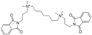 CAS#: 22664-47-7， Heptane-1,7-Bis(Dimethyl-3'-Phthalimidopropylammonium)