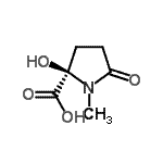 CAS#: 22671-35-8， 2-Hydroxy-1-Methyl-5-Oxo-L-Proline