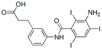 CAS#: 22708-47-0， 3-[3-[(3-Amino-2,4,6-Triiodo-Benzoyl)Amino]Phenyl]Propanoic Acid