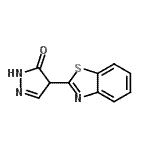 CAS#: 227178-06-5， 4-(1,3-Benzothiazol-2-Yl)-2,4-Dihydro-3H-Pyrazol-3-One