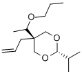 CAS#: 22736-22-7, 5beta-Allyl-2beta-Isopropyl-5alpha-(1-Propoxyethyl)-1,3-Dioxane