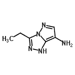 CAS 登录号：227611-01-0， 3-乙基-1H-吡唑并[5,1-c][1,2,4]三唑-7-胺
