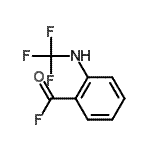 CAS 登录号：22771-08-0， 2-[(三氟甲基)氨基]苯甲酰氟