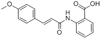 CAS#: 22780-32-1， 2-{[(2E)-3-(4-Methoxyphenyl)Prop-2-Enoyl]Amino}Benzoic Acid