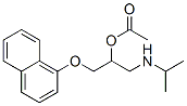 CAS 登录号：2293-03-0， [2-萘-1-基氧基-1-(丙-2-基氨基)乙基]乙酸酯
