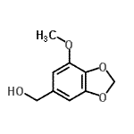 CAS#: 22934-59-4， (7-Methoxy-1,3-Benzodioxol-5-Yl)Methanol
