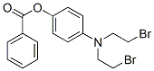 CAS#: 22954-10-5， [4-(Bis(2-Bromoethyl)Amino)Phenyl] Benzoate