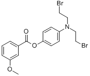CAS#: 22954-19-4， 4-(Bis(2-Bromoethyl)Amino)Phenol 3-Methoxybenzoate