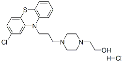 CAS#: 23221-95-6， 4-[3-(2-Chloro-10H-Phenothiazin-10-Yl)Propyl]Piperazine-1-Ethanol Hydrochloride