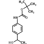 CAS#: 232597-44-3， 2-Methyl-2-Propanyl [4-(1-Hydroxyethyl)Phenyl]Carbamate