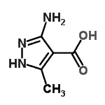 CAS#: 23286-64-8， 3-Amino-5-Methyl-1H-Pyrazole-4-Carboxylic Acid